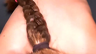 Close-up Blowjob, Cum on Small Tits!