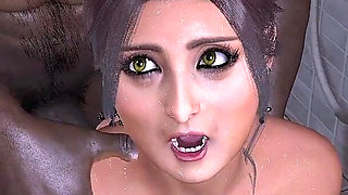 Sexy Savita Bhabhi Fucked in the Bathroom by Her Step-brother and Got Creampied
