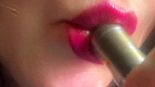 Smoking Hot Pink Seductive Lips & Slow Motion Vapor Bliss
