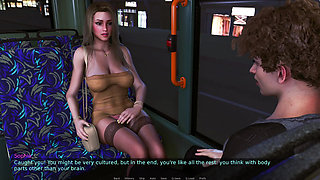 Awam Sophia Real Fuck Edition - Sophia's Insane Lust - Fucking a Young Stranger on the Bus