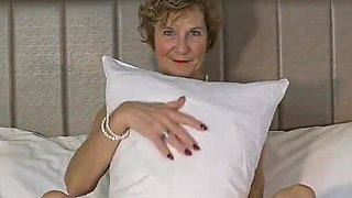 Hot MILFs Sexy Tease and Pillow Play