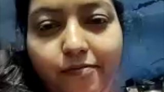 Fat indian girl watching bf cock jerking on webcam