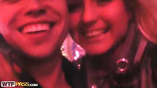 Public fuck with gf in fishnets