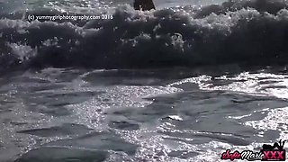 Sofie Marie Naughty MILF Outdoor Fun Naked Beach Snapchat Compilation