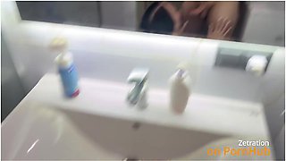 Picked Up A Tourist At The Beach She Sucked Me In The Hotel Mirror Pov And Took A Cumshot To Face