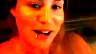 Big boobs milf masturbates with her dildo