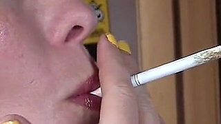 Gorgeous Shaped and Faced Brunette Teen MILF Sylvia Chrystall Smoking Outdoor Shaved Pussy Perfect Ass