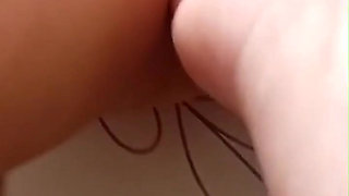 Stepdaughter's Black Nails: Intense Amateur Foot Play & Submission