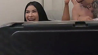 Behind the Scenes: Brother-in-law Accompanies Me to See a Porn Movie and We End up Fucking Without Protection