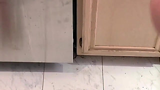 Stepmom is horny and stuck in the dishwasher