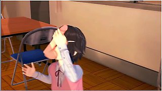 Rika Shinozaki (lisbeth) - Sword Art Online / Sao - 3d Hentai