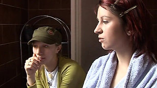 Czech First Video 25: She Swallows Just Fine