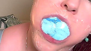 Ice Blue Tegaderm Challenge: a Playful Self-gag Test