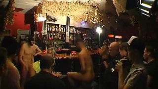 Ggg - Blonde Bombshell Sandra Star Gets Gangbanged in a Wild Bar Party - Watch Her Take It All!