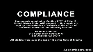 Anal reaming Charley Chase threesome cum in eye