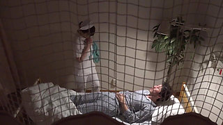 A Married Nurse on Night Shift Stifles Her Moans Part 1