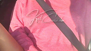 I Took Advantage of a Car Trip to Sp to Tease the Truck Drivers a Little