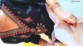 EID SPECIAL SEX WITH STEPSISTER HINDI CLEAR AUDIO, DESI VILLAGE COLLEGE GIRL TIGHT PUSSY FUCK IN EID BY STEPBROTHER