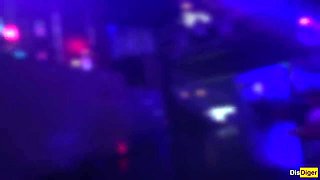 Crazy Lady Agreed to Have Hook-up in a Nightclub Rest room