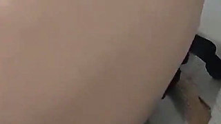 Chubby Slut Plays with Pierced Pussy