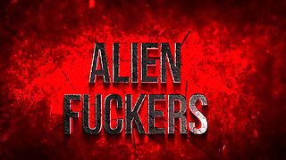 Cyborg Monster Roughly Fucks Two Famous Sluts. Post-apocalyp