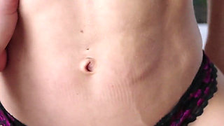 Shredded MILF Fitness Instructor Orgasms Hard While Covered in Cum