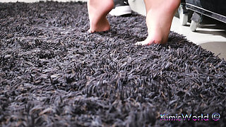 Sneaker Shoeplay in Sheer Nylons