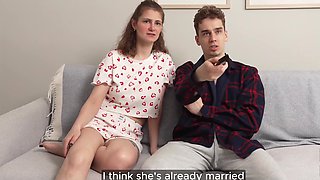 Steamy Slim Redhead Gets Awesome 3-some With Her Fit Busty Bestie & Her Handsome BF