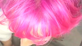 Emo Petite Goes Bananas on BBC Monstercock