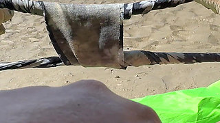 I Like to Touch Myself Until I Reach Orgasm on the Beach While Being Watched