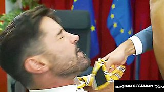Office Hours Over Lazzarato Massive Cock Action - Nico Zetta