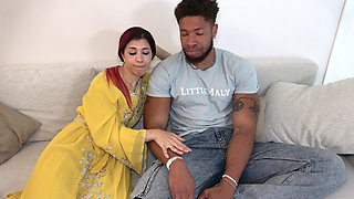 Arab Stepsister Movie Time with BBC Stepbrother Turns Into Anal Sex