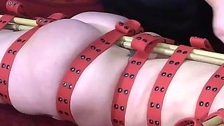 Belt Bondage - the Flying Cruzifix