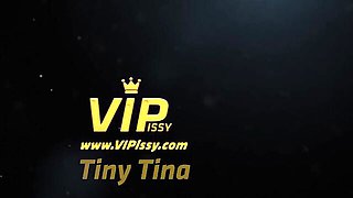 Deep throat sex with flirtatious Tiny Tina from VIPissy