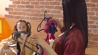 Lesbea Emily Pink and lilith liber romantic lezzie porno Pussy Licking and tribbing orgasms