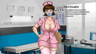 Horny Nurse Stepmom Riding My Cock in Dream