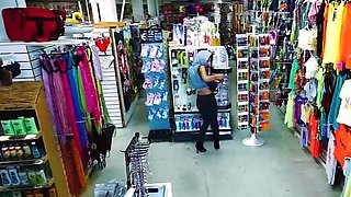 American Latina doll tells a story while standing in her