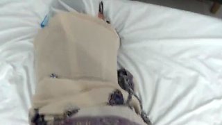 Hot Arab Stepmom Fucks Step Son - Homemade POV Sex & Blowjob