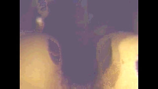 Threesome - Big Black Cock and Small White Dick for a Horny Brunette