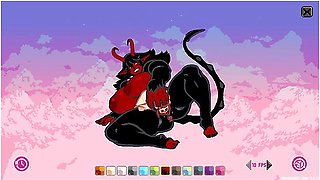 Huge Dragon Cums In Young Sorceress Pussy. Female Voice