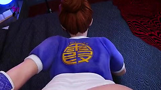 Kasumi wants to get fucked in the ass during streaming