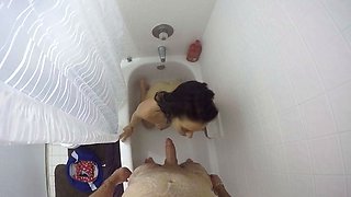 Slutty brunette nurse hardcore pov sex in hospital