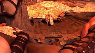 Demonic Domination: Conan Buries It in Yemania’s Big Ass - Tongue on Her Huge Tits, Then Rails Her Dripping Pussy