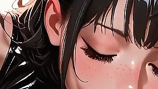 Cute Girl Sloppy Blowjob Anime Hentai