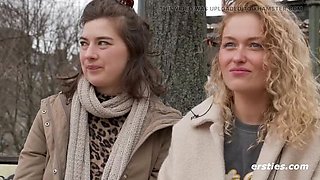 Hot German Lesbians Lindsey Cruz Fingering & Eating Pussy - Amateur HD Sex