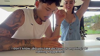 Stepbrother Gets The Thick Ass She Meant To Save For Her Man