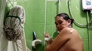 Just watching assy taking a bath in the morning