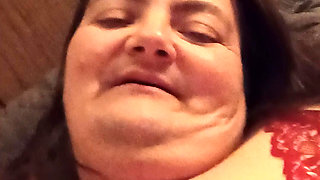 Miss my boyfriend's big cock so have fun with myself