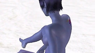 (3d Cartoon Sex Video) - Naughty Elf Girl Masturbates Near River