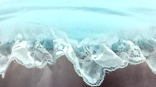 Thick Ass BBW Rides Vibrating Dildo In Maid Lingerie